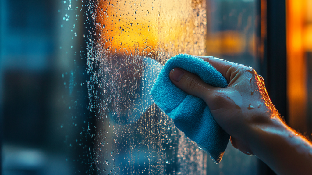 Cleaning Glass Doors and Windows